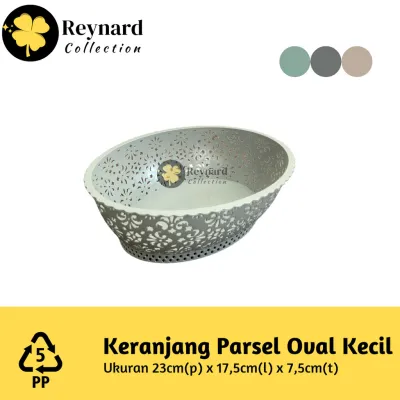 Keranjang Hampers Oval Keranjang Oval Serbaguna Keranjang Hampers Kecil Parcel 235x17x75 High Quality