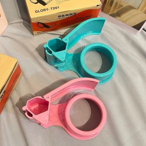 Dispenser Lakban Besar D Jumbo / Tape Lakban 2 inch / Alat Pemotong pakai cutter kuat dan tajam