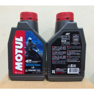 Motul Scooter LE Sae 10/30 HC Tech 4T 1 Liter Motul Matic (Dijamin Asli)