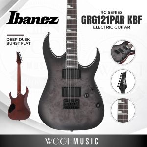 Ibanez GRG121PAR KBF RG Series HH Electric Guitar - Deep Dusk Burst Flat