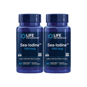 Life Extension Sea-Iodine 1000mcg 60 Caps Thyroid Support Vegetarian