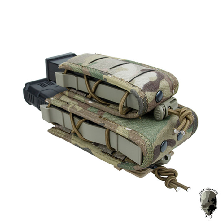 TMC Tactical HG stile MOLLE Mag Custodia 556 Dual Mag Carrier Taglio