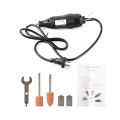 DEMEL Multipro Gerinda Elektrik Mini 8000-37000 RPM - F0130 - Black. 