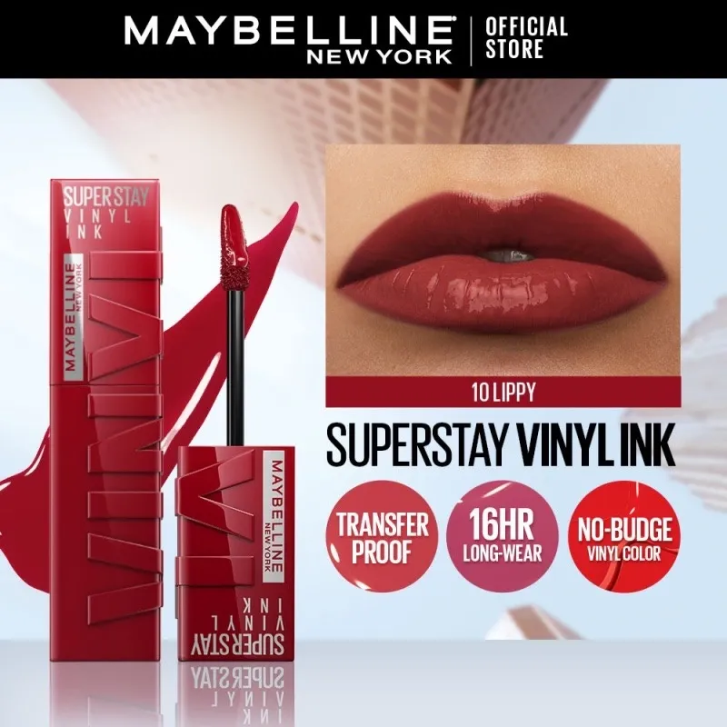 Maybelline New York Vinyl Ink Nude Shock Review