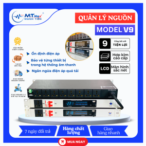 [ Quản lý nguồn hiệu quả an toàn cao ] Quản Lý Nguồn Điện MTMAX V9 9 Kênh: Hiệu Quả Cao Kiểm Soát Tốt Mọi Tình Huống quản lý dễ dàng an toàn tối đa