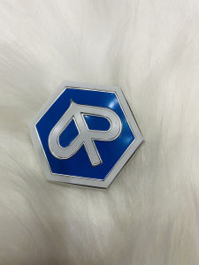 Logo gắn mặt nạ xe Liberty Piaggio zin thái siêu nét