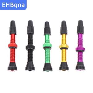 [COD] EHBqna SPORTS วาล์วสุญญากาศจักรยานเสือภูเขาวาล์วฝรั่งเศสอลูมิเนียมแบบไม่มีท่อวาล์วฝรั่งเศส