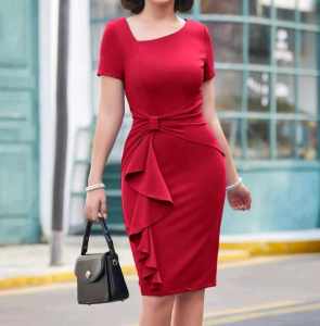 felix Basic Casual Party Church  Dress for Women  -  XS to Large - classy and elegant dress   - made of imported fabric   - excellent quality   - made of soft fabric   - premium quality   - casual and everyday dress