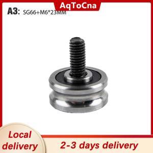 [COD] AqToCna Ship within 24 hours SG15 SG20 SG25 SG66+M5 M6 M8 Screw Steel Pulley Ball Bearings Track Guide Roller