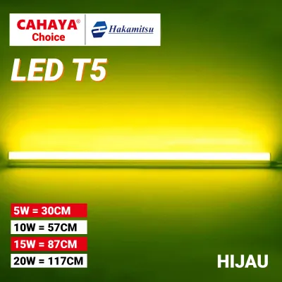 CAHAYA - LAMPU TL NEON T5 LED 5/10/15/20W TUBE WARNA WARNI / LAMPU T5 NEON LED 30cm -120cm
