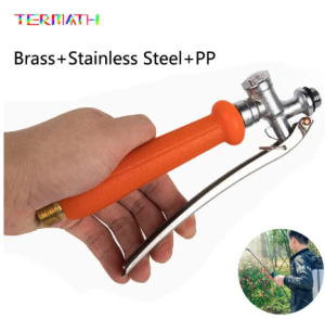 Premium Stainless Steel & Brass Ergonomic Sprayer Nozzle for Garden Power Tools