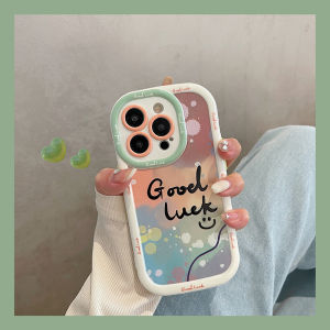 CrashStar Fashion Good Luck Hard Phone Case For iPhone 15 14 Pro Max 13 12 11 Pro Max Shockproof Phone Casing Cover With Full Cover Lens Camera Protection Hot Sale