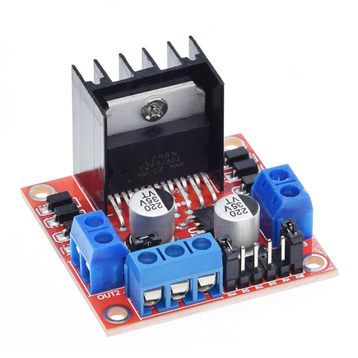 L298N Dual H-Bridge DC Stepper Motor Driver Board Module for Arduino ...
