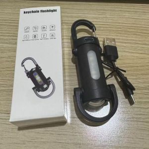 SEA JJT Compact Multi-Functional LED Keychain Light for Outdoor Camping Emergency and Everyday Use