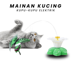 Mainan Kucing Kupu-Kupu Elektrik