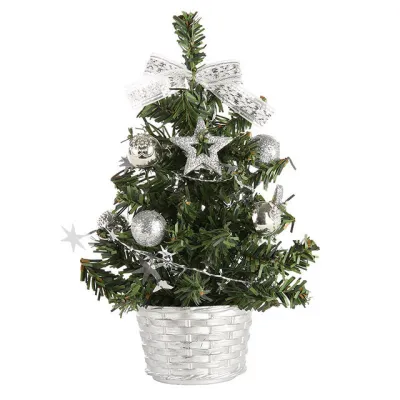 Pohon Natal Mini 20cm dan 30cm Christmas Tree Xmas SALJU Elegan Unik Model Kecil Hiasan Dekorasi Ornamen