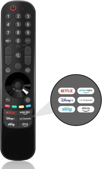 Universal LG Magic Remote Control for LG Smart TV - LG Remote Compatible  with All Models of