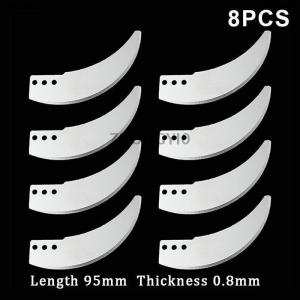 [COD] ZHONGYI0 4 8pcs 85mm nông nghiệp Chopper lưỡi chăn nuôi gà vịt và lợn thức ăn trái cây và rau Máy cắt trang trại cắt cỏ