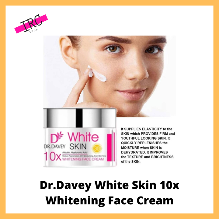 Effective Dr.Davey White Skin 10x Whitening Face Cream 50g Lazada PH