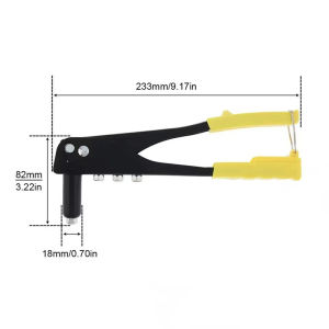 Grade Rivet Gun Toilet Door Lock Aluminum Alloy Door Pull Rivet Gun Fixing Nail Household Tool