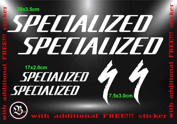 Specialized bike clearance decal