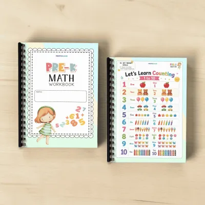 ✅PTL 150-Page Math Workbook | Nursery Pre-k Kindergarten to Grade One | Addition & Subtraction