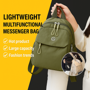 Lightweight Crossbody Bag Womens Shoulder Bag Messenger Bag Casual Canvas Backpack