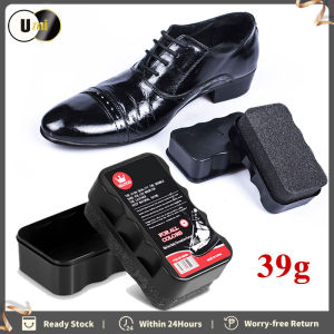 2pcs Neutral Shoe Shine Colorless Wax Cleaning Sponge Brush Leather Shoe Polish Double Side Shoes Polish for Belt Boots Furniture Jacket