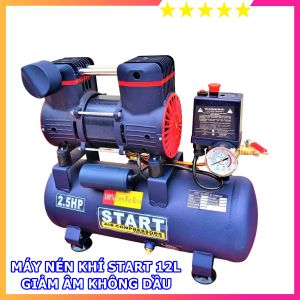 Máy Nén Khí Liền Trục 2.5Hp 12L Đài Loan START 1225ST Lên Khí Siêu Nhanh