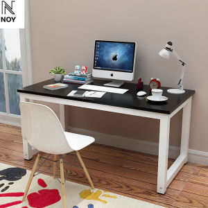 Steel Wood Desk Economy Desktop Computer Desk Simple Modern Bedroom Table Assembly Writing Desk