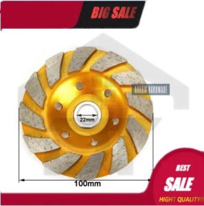 Diamond Cup Wheel 4" Concrete Grinding Disc Heavy Duty