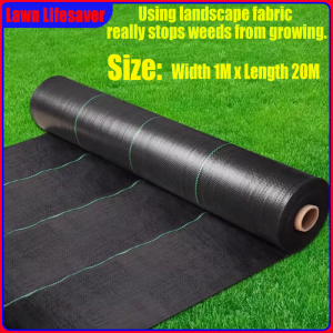 Professional-Grade Permeable Landscape Fabric HeavyDuty Sunlight Blocking Weed Barrier Mat with UV Resistance for Garden