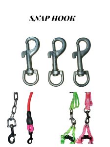 12pcs Stainless Steel Bolt Snap Hooks