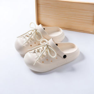 [Free Shipping] WomenS Outdoor Slippers New Summer Style Soft-Soled Versatile Non-Slip Thick-Soled With Straps And Can Be Worn In Two Ways Simple Design
