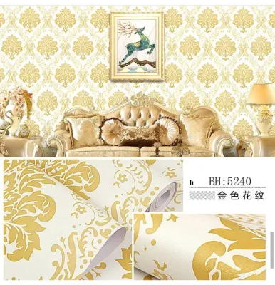 wallpaper dinding ukuran 45cmx10m motif laris