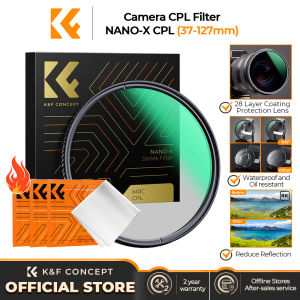 K&F CONCEPT NANO-X CPL Filter 28 Layer Super Slim Circular Polarizing Filter Multi-coated Polarized MRC Filter(37-127mm)