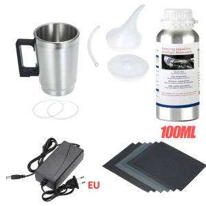 Alat Nano Burn 100ML Coating Headlamp Headlight Restored Pengkilap Lampu Headlamp Polish Pembersih Kaca Lampu Mobil Kusam