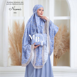MUKENA DEWASA 2IN1 KATUN PREMIUM MOTIF NAOMI