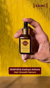 Dht Blocker Serum With Redensyl Procapil Ayurvedic Herbs Amla Brahmi Capilia Longa. Follicle Stimulating Hair Density Serum. Hair Loss ment For Women & Men 1.01 Fl Oz