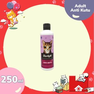 Starlight Shampoo Kitten & Adult Kutu 250 ml - Sampo Kucing