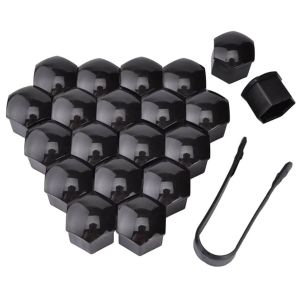 Sch 20 chiếc lốp phụ kiện xe ô tô ABS chống gỉ thông dụng 17 19 21mm đai ốc bánh xe bu lông ốc vít nắp vỏ bảo vệ phụ kiện xe hơi