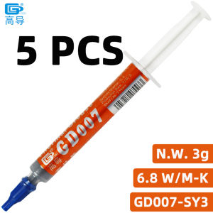 Dầu dẫn nhiệt GD007 1/3/7/15/30g 6.8W/M-K Dùng cho CPU GPU Máy in Tản nhiệt Tản nhiệt Hợp chất dẫn nhiệt silicone SSY