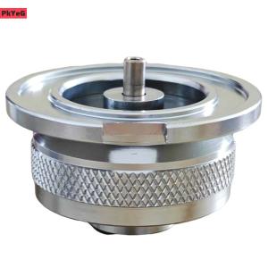 [LIXIAOJU] 1 PCS Flat Cylinder To Gas Cylinder Adapter Outdoor Camping Butane Gas Cylinder Torch Adapter