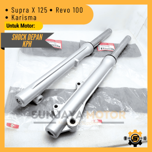 Shockbreaker Depan Original Honda KPH Shock Depan Supra X 125 Karisma Revo 100 As Shock Breaker Set Tabung Shok Sok Depan Ori AHM