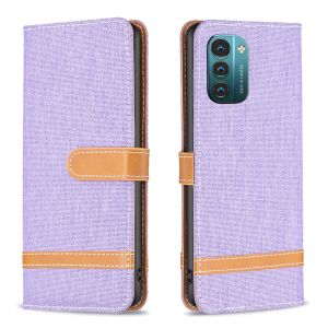 Case For Nokia G42 G21 G11 G20 G10 Magnetic Denim Leather Wallet Card Slot Flip Cover Casing