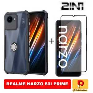 PAKET 2 IN 1 HARD CASE REALME 11 4G 2023 / REALME NARZO 50I PRIME 2022 SOFCASE SUPER SLIM EXCELLENT CINCIN RINKG