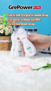 Chai tẩy trắng giày GrePower - không cần giặt, Lau là sạch!