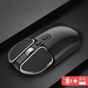 Xiaomi Mouse Wireless Bluetooth Dual Mode  2.4GHZ  Computer Mouse Mute Charge Computer Office Ultra Thin Fashion Gaming Mouse
