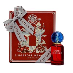 Aranda de Orchid Singapore Memories Premium Men Perfume - Classic Floral Scent in Travel Size