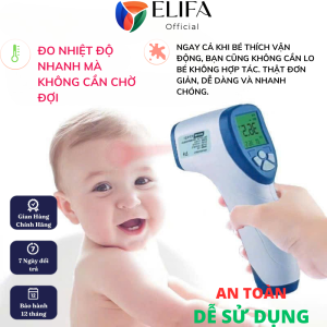 Nhiệt Kế Điện Tử Hồng Ngoại Màn Hình LED – Đo Chỉ 1 Giây An Toàn Cho Bé & Người Lớn Báo Sốt Lưu Kết QuảĐo Không Tiếp XúcĐộ Chính Xác Cao